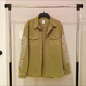 ZARA Green Jacket
